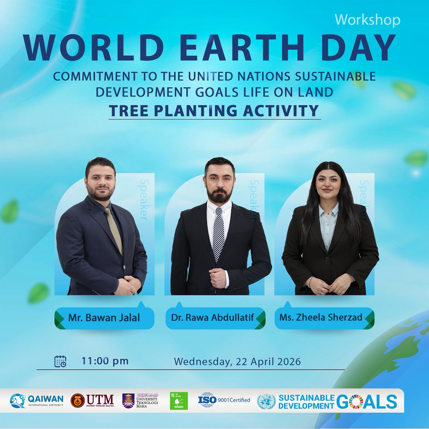 Tree Planting Activity—World Earth Day