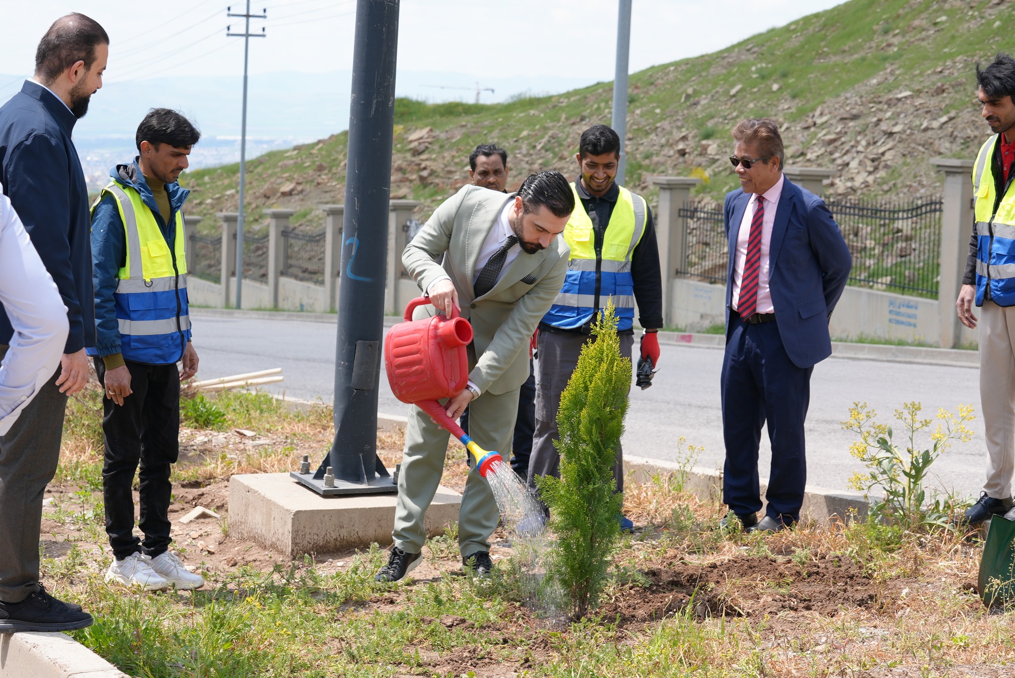Tree Planting Activity—World Earth Day 1